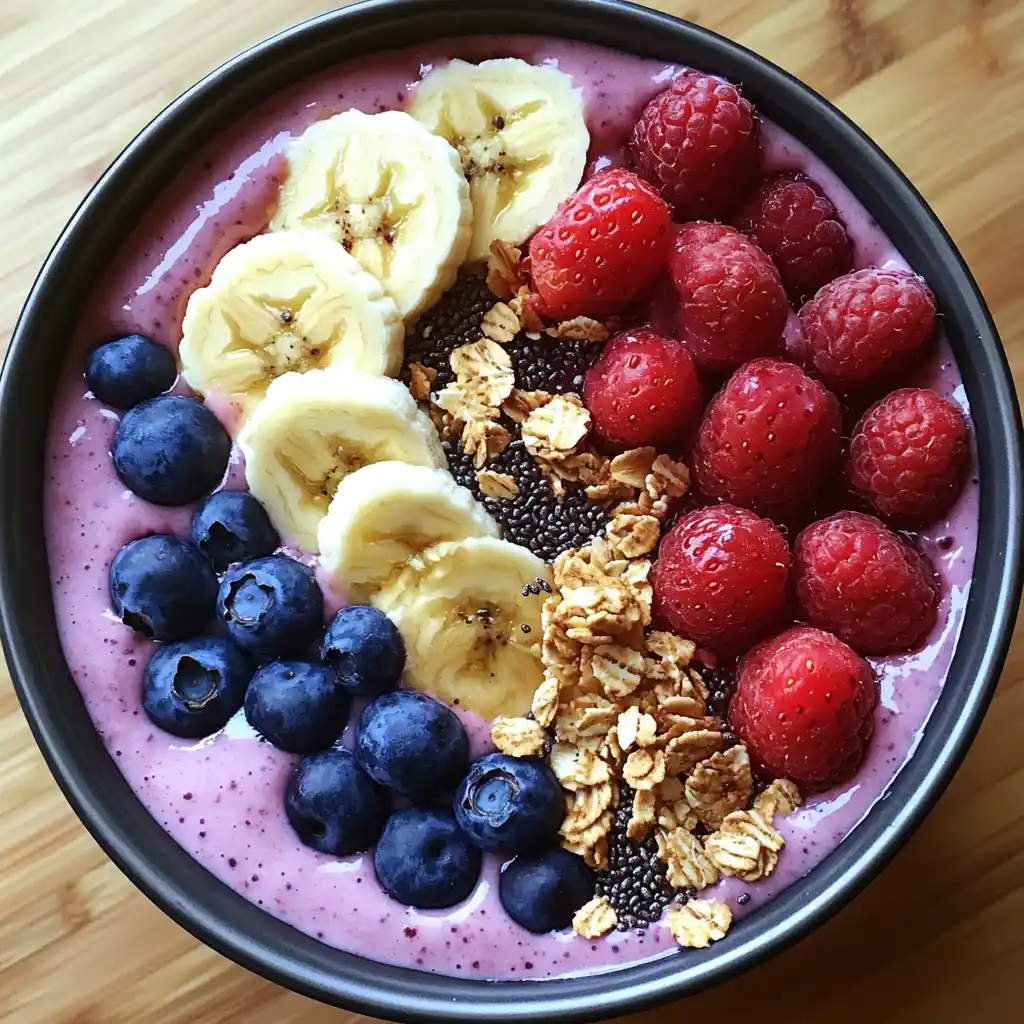 Berry Banana Smoothie Bowl