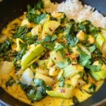Bok Choy and Parmesan Curry