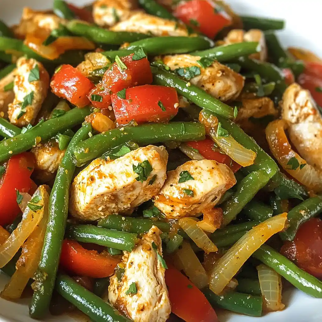 Brazilian-Style Green Beans and Chicken