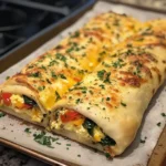 Breakfast Stromboli