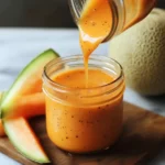 Cantaloupe maple Dressing