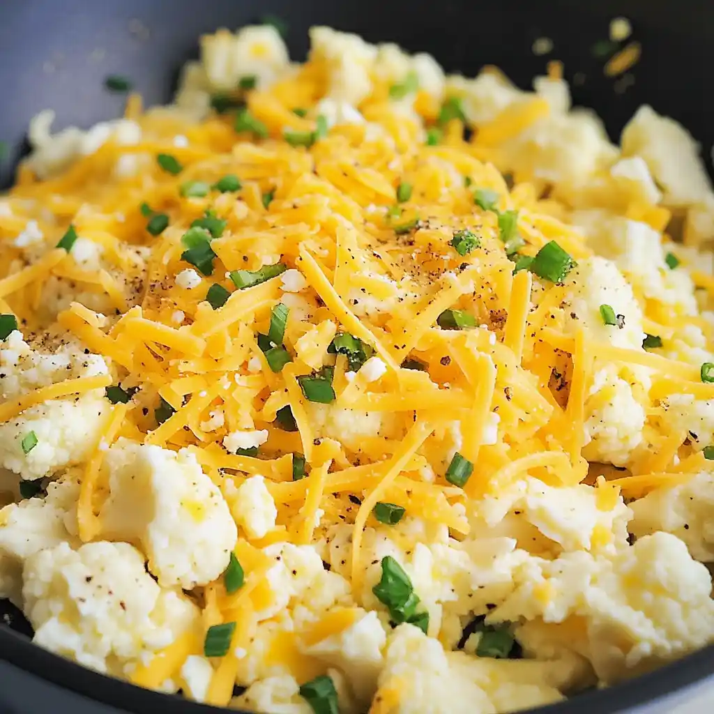 Cauliflower Egg Scramble