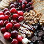 Cherry and Brie Board
