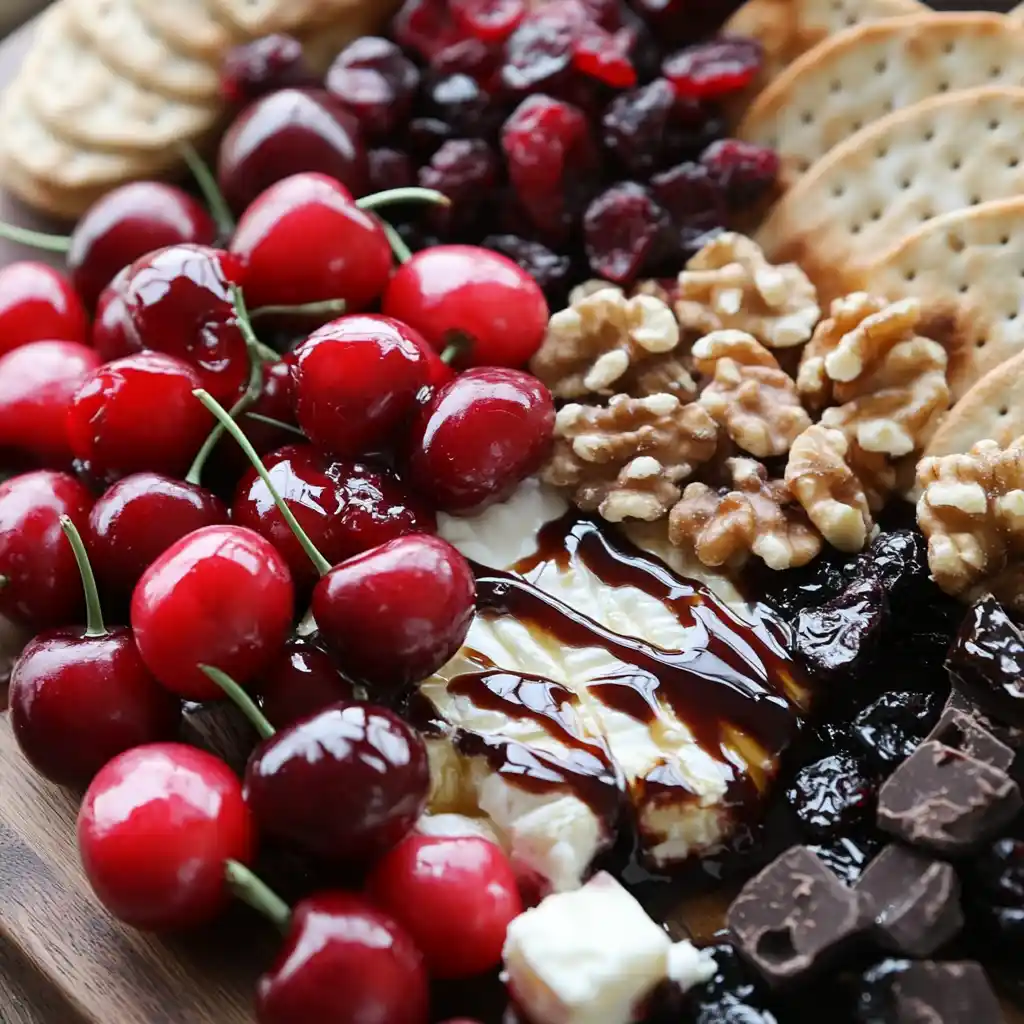 Cherry and Brie Board
