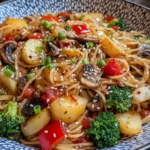 Chinese New Potatoes Pasta Bake