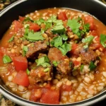 Chipotle Seitan and Barley