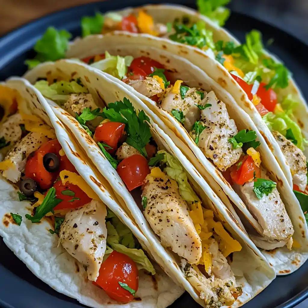 French Chicken Tacos