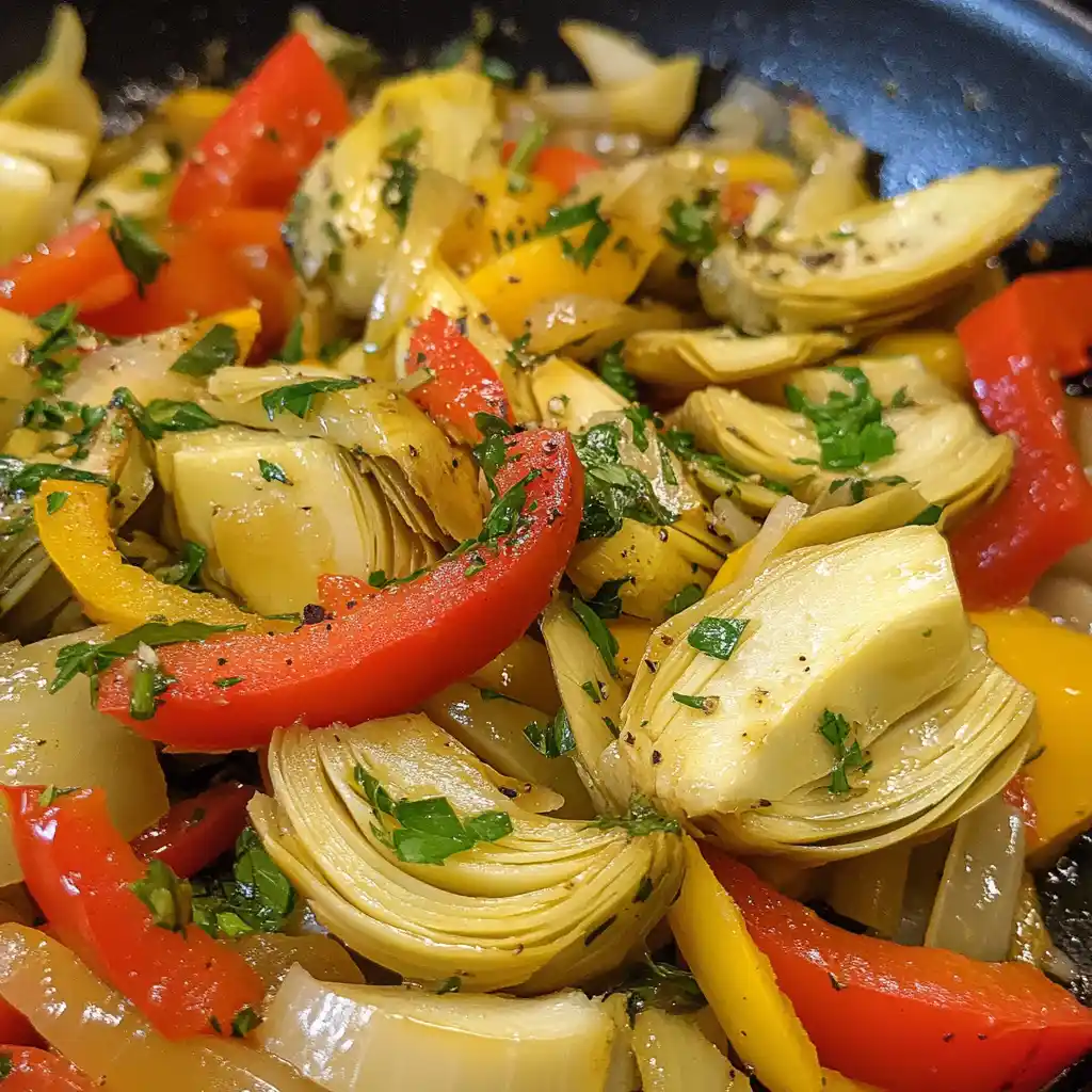 German Artichoke Stir-Fry