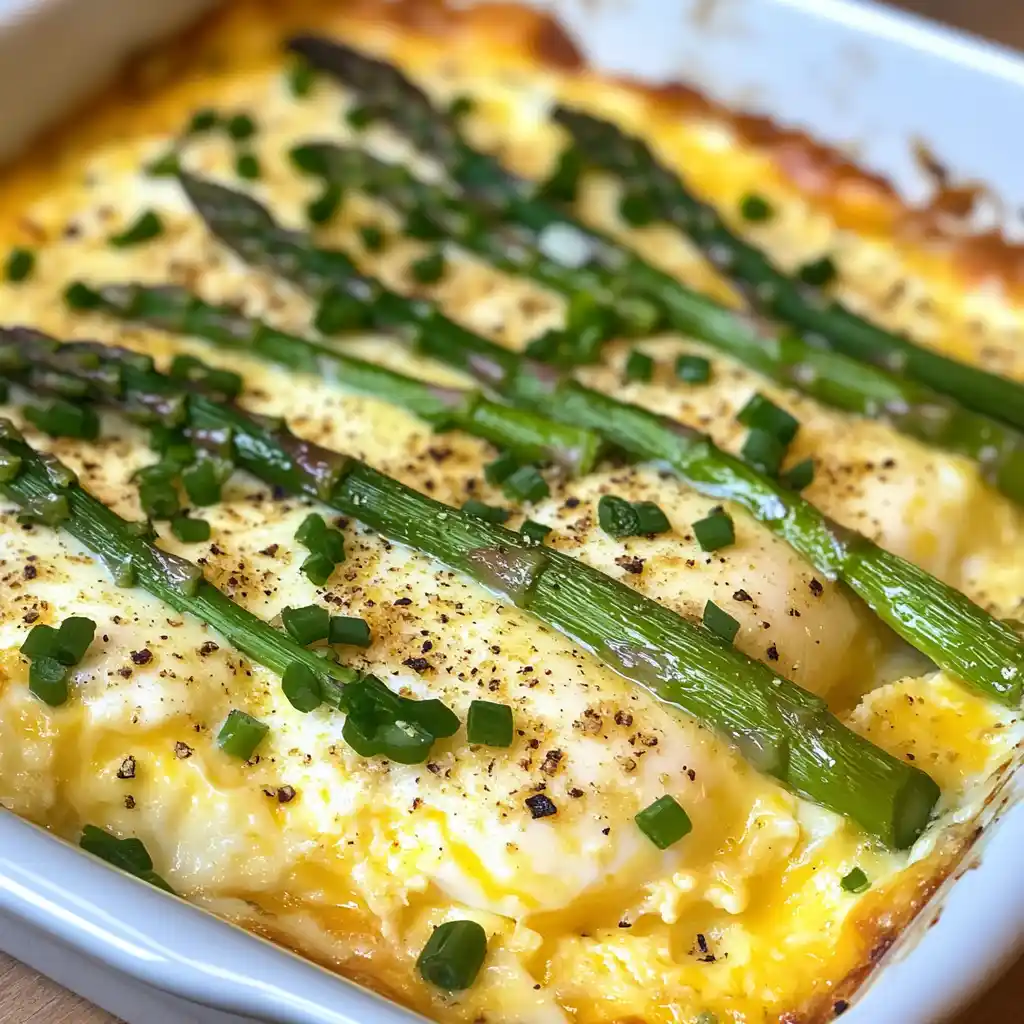 German Eggs with Fresh Asparagus