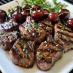 Grilled Cherry Lamb