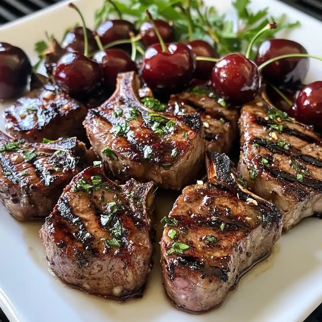 Grilled Cherry Lamb