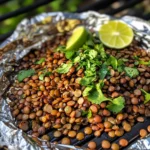 Grilled Lentils with Lime