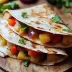 Indian New Potatoes Quesadilla