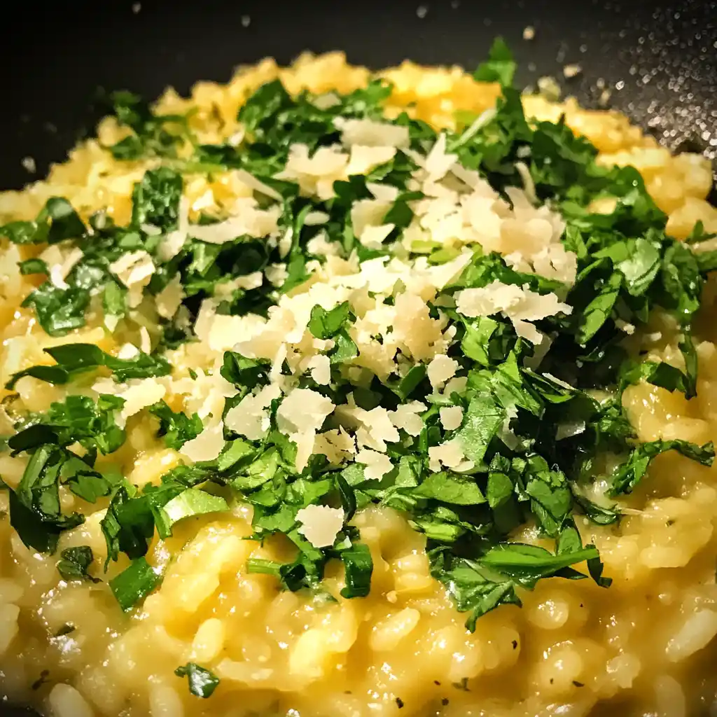 Indian Watercress Risotto