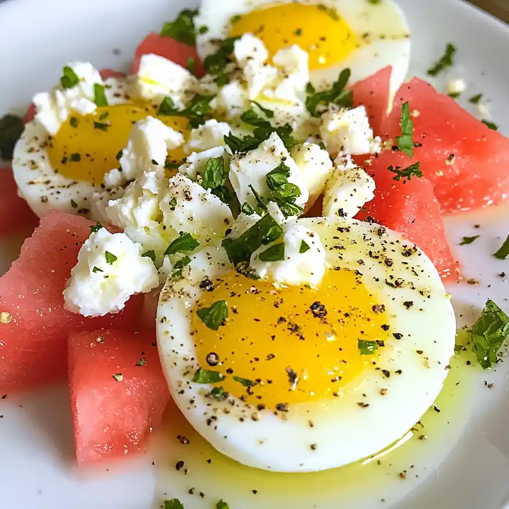 Instant Pot Eggs with Watermelon