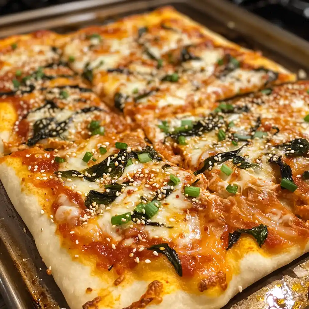 Korean Ramps Pizza