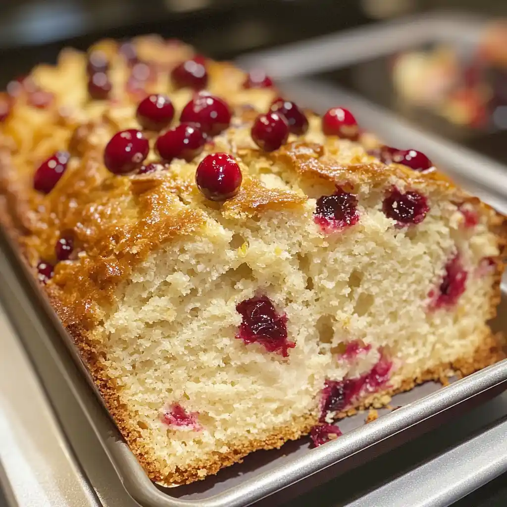 Lemon Cranberry Bread