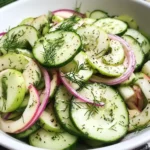 Light Cucumber and Apple Salad