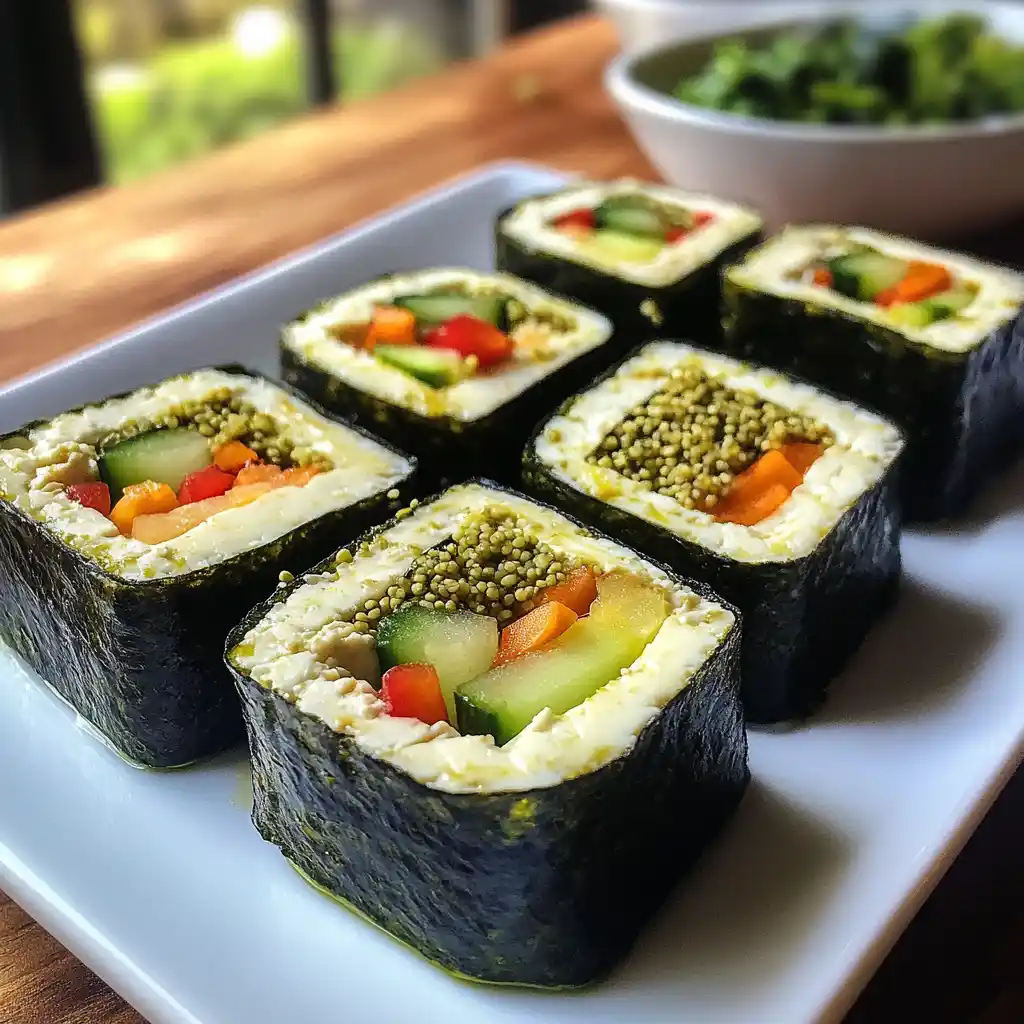 Matcha Tofu rolls