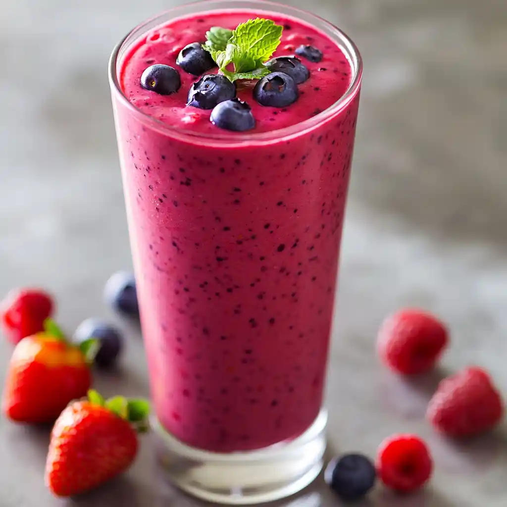 Mixed Berry Protein Smoothie