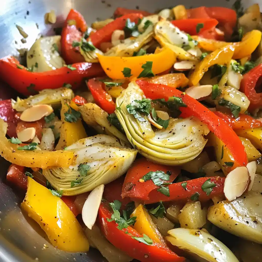 Moroccan Artichoke Stir-Fry