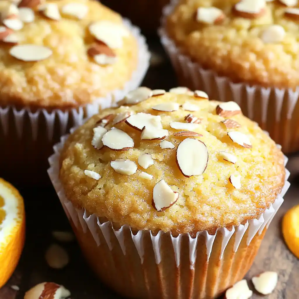 Orange Almond Muffins