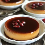 Pomegranate Flan