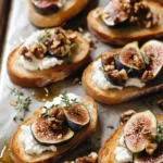 Portable Fig Bruschetta