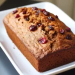 Pumpkin Cranberry Bread