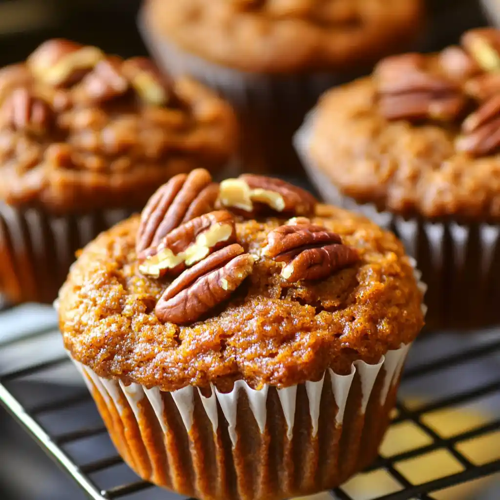 Pumpkin Pecan Muffins