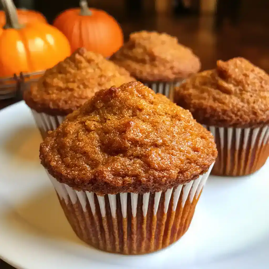 Delicious homemade pumpkin muffins perfect for fall recipes and breakfast ideas. Moist, spiced, and topped with cinnamon, these muffins are a seasonal favorite.