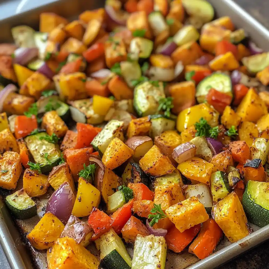 Roasted Veggie Hash
