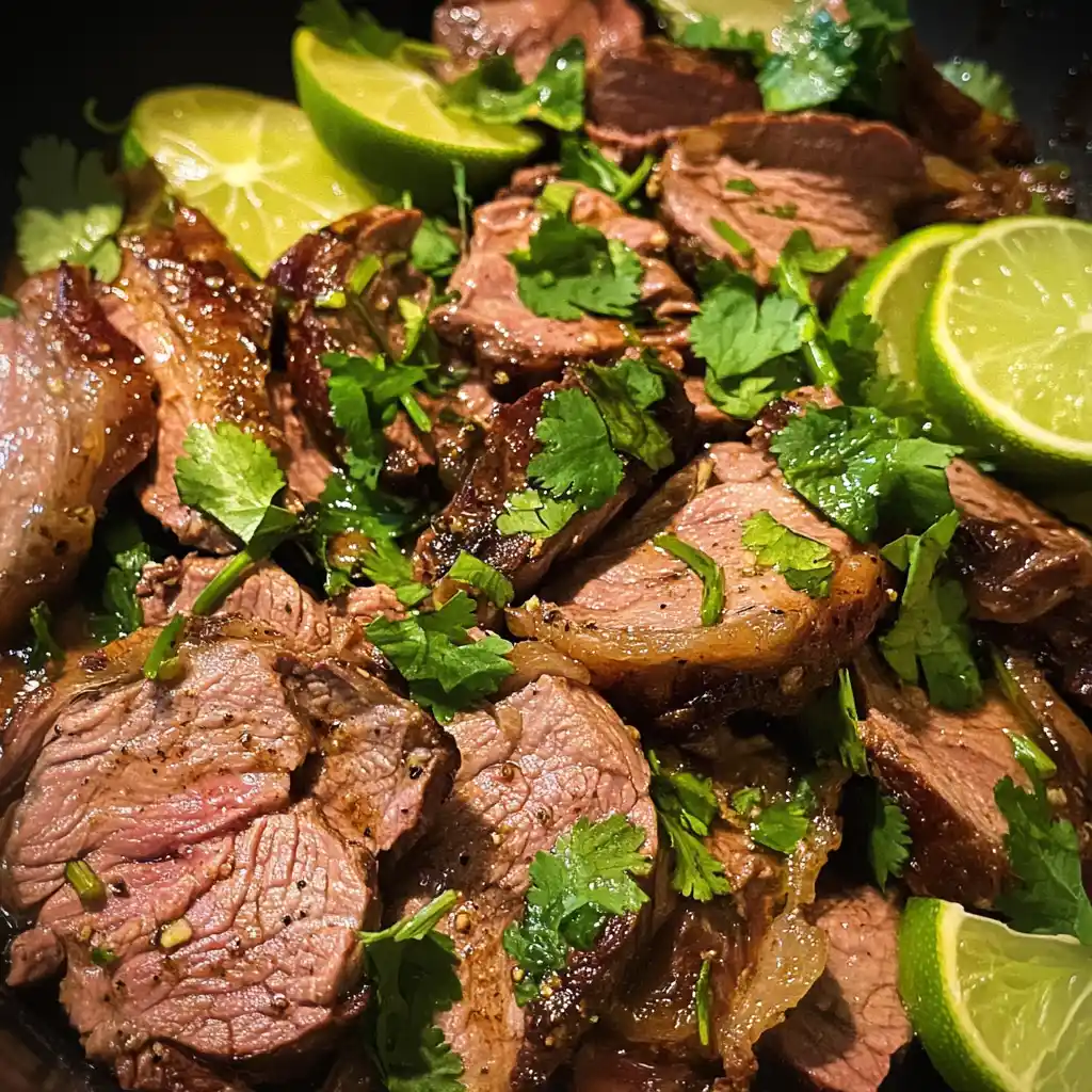 Sautéed Lime Lamb