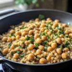 Savory Chickpeas and Bulgur