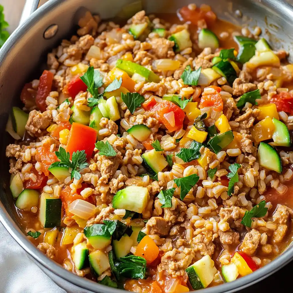 Savory Turkey and Farro