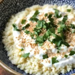 Sesame Greek Yogurt and Couscous