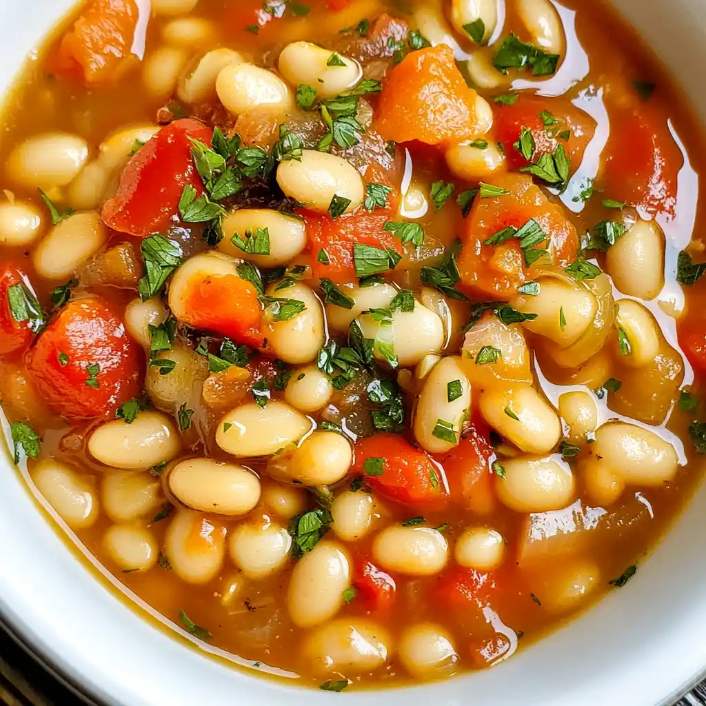 Spanish White Beans Stew