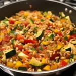 Spanish Zucchini Farro