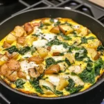 Spinach Potato Frittata