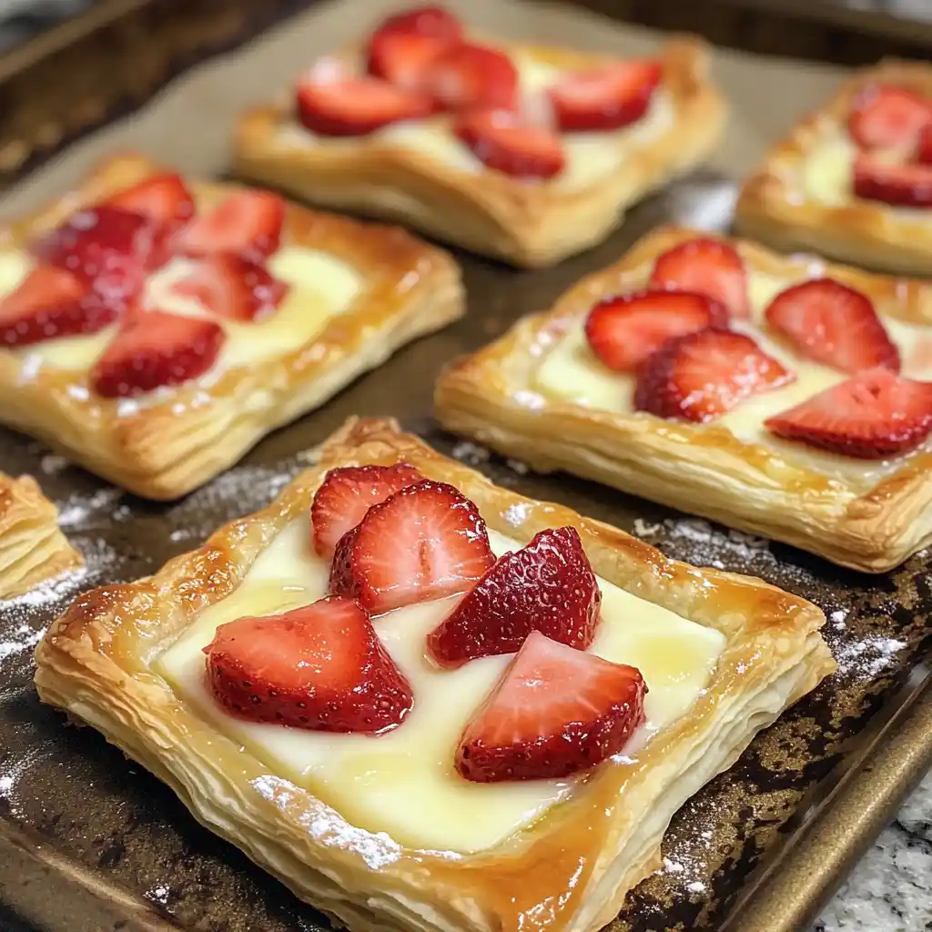Strawberry Provolone Tarts