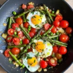 Tomato Asparagus Hash