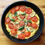 Tomato Zucchini Frittata