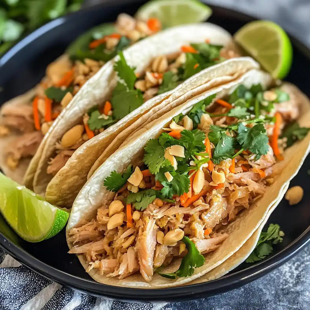 Vietnamese Tuna Tacos