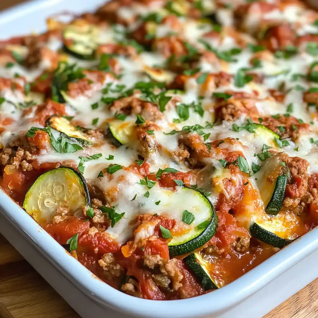 Turkey and Zucchini Casserole