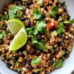 Easy Black Beans and Buckwheat