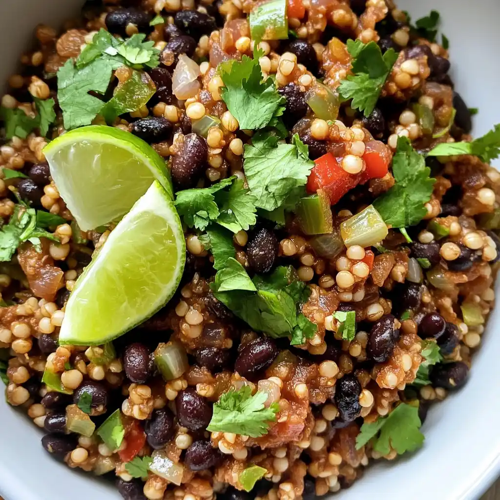 Easy Black Beans and Buckwheat