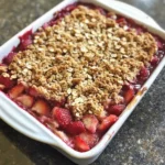 Fresh Strawberry Crumble