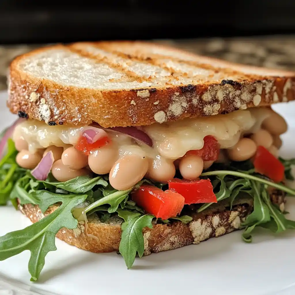 Grilled White Beans sandwich