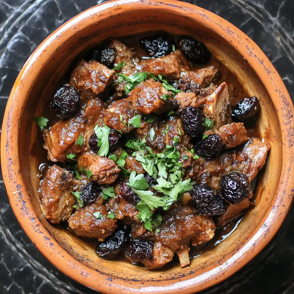 Lamb and Prune Tagine
