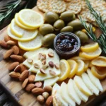 Lemon and Provolone Board